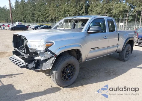 2023 Toyota Tacoma Sr5 V6 из США, поврежденный, VIN 3TYSZ5AN4PT124354